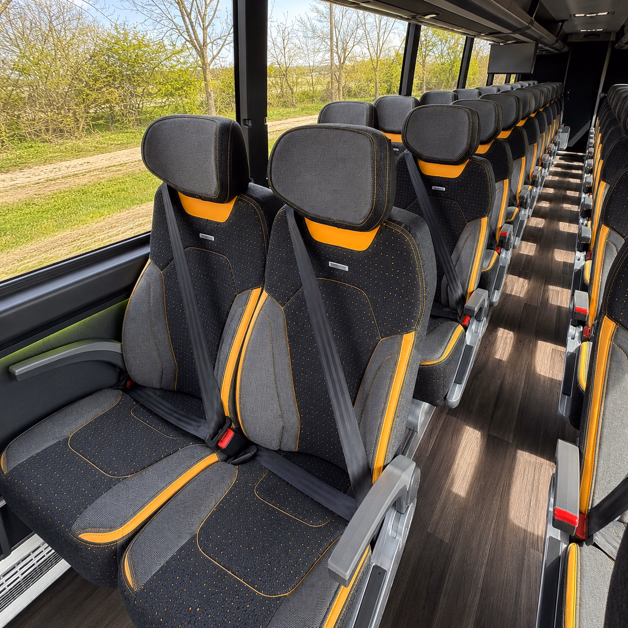 charter buses for peoria wedding weekends at vistancia and lake pleasant