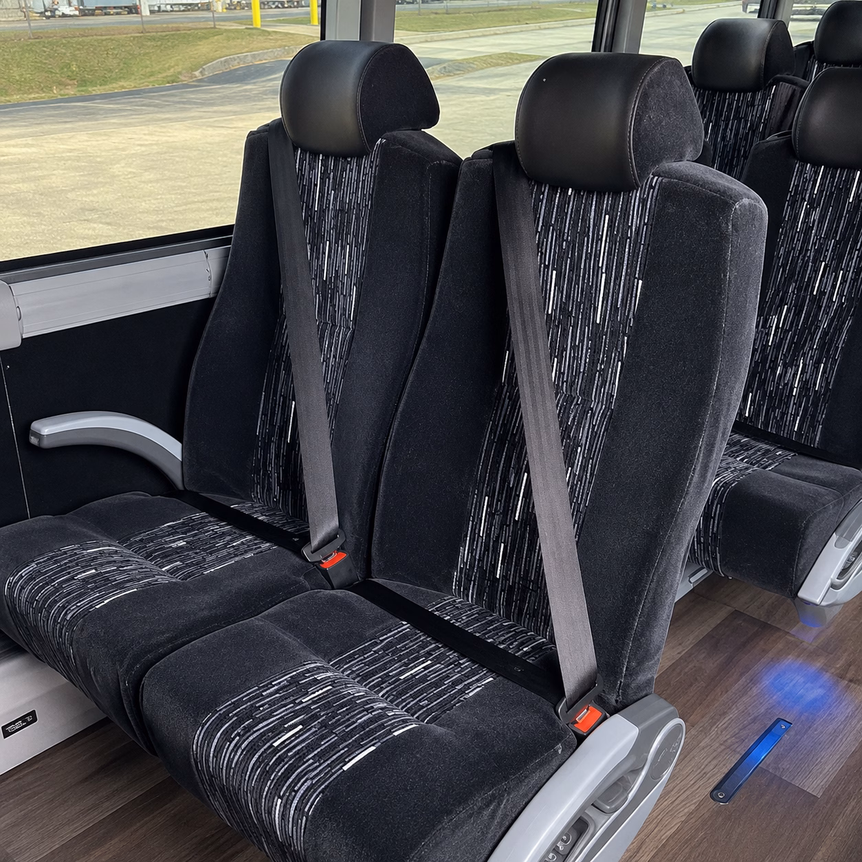 peoria charter bus rental inside