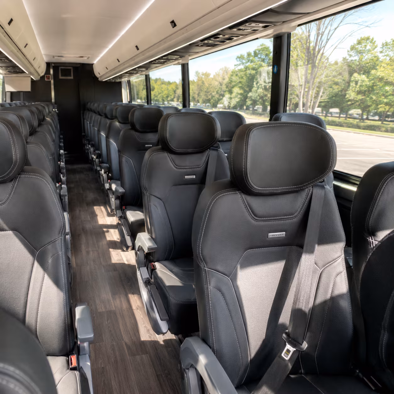 peoria religious group transportation onboard seating