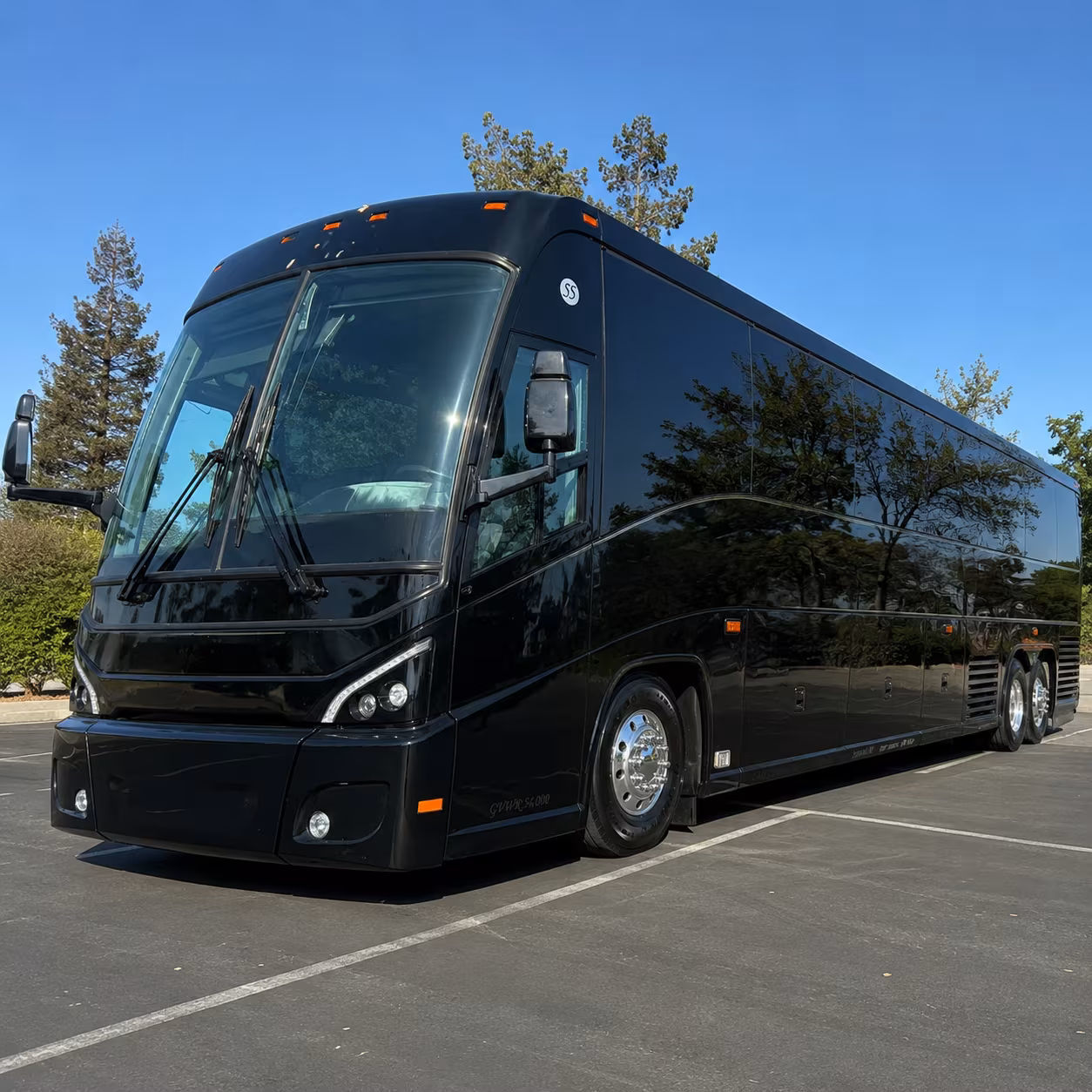 transportation buses for church camp groups heading to payson